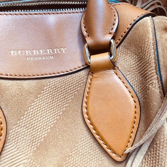 Burberry Prorsum Suede Bag - Picture 6 of 9